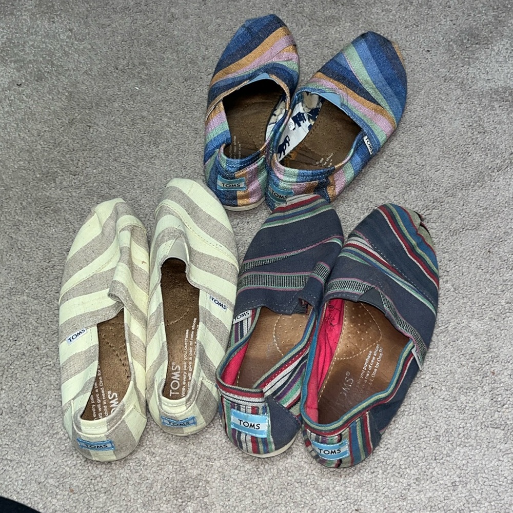 Tom’s Shoes set of 3